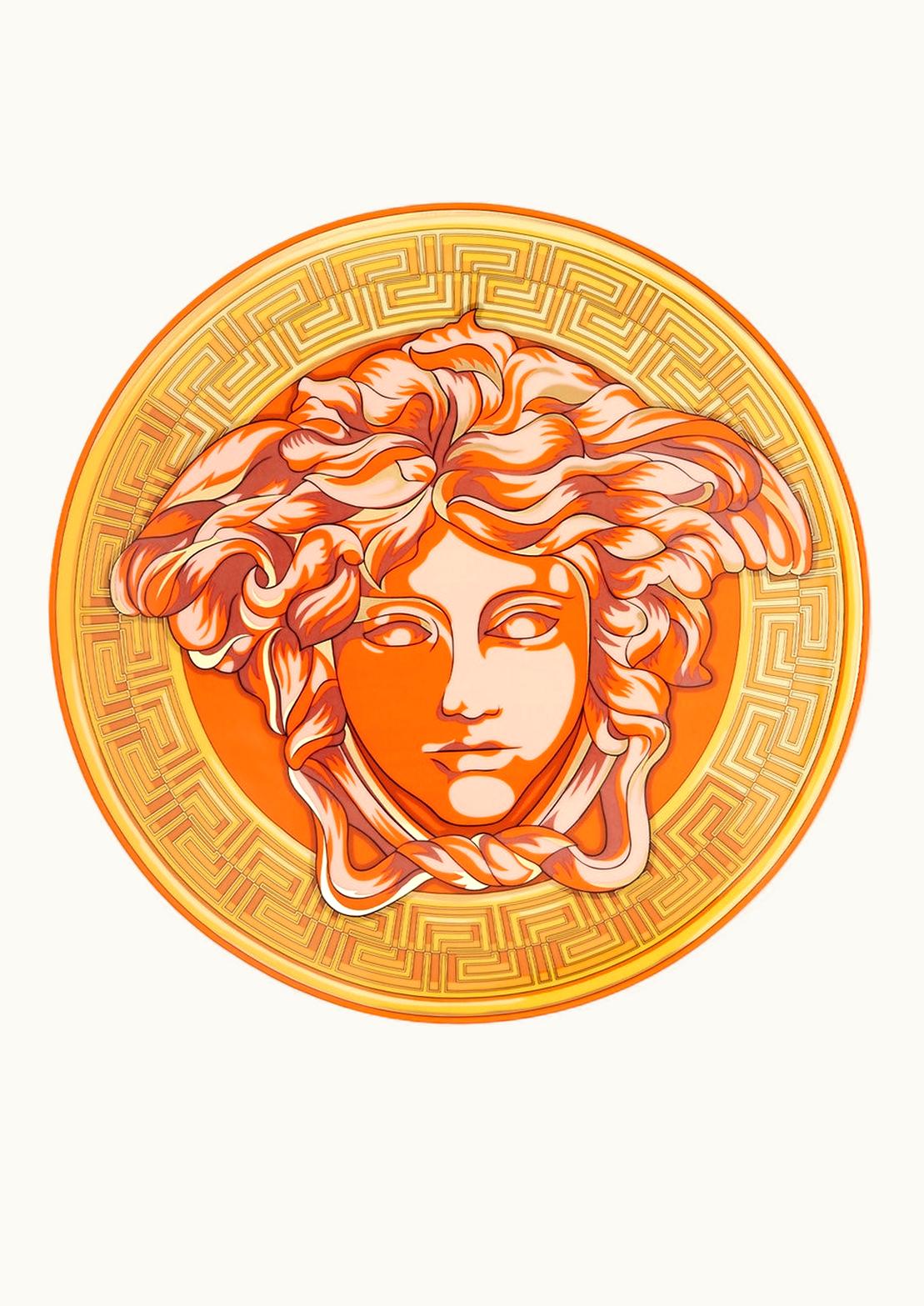 Versace Versace Medusa Amplified Charger Plate 33 CM Print - Service Plate Gold