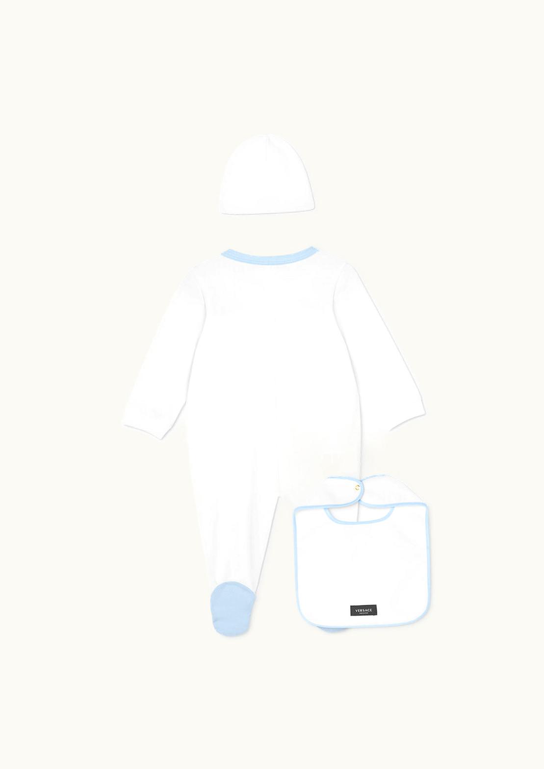 Versace Versace Medusa Kids Baby Sleepsuit Set Blue