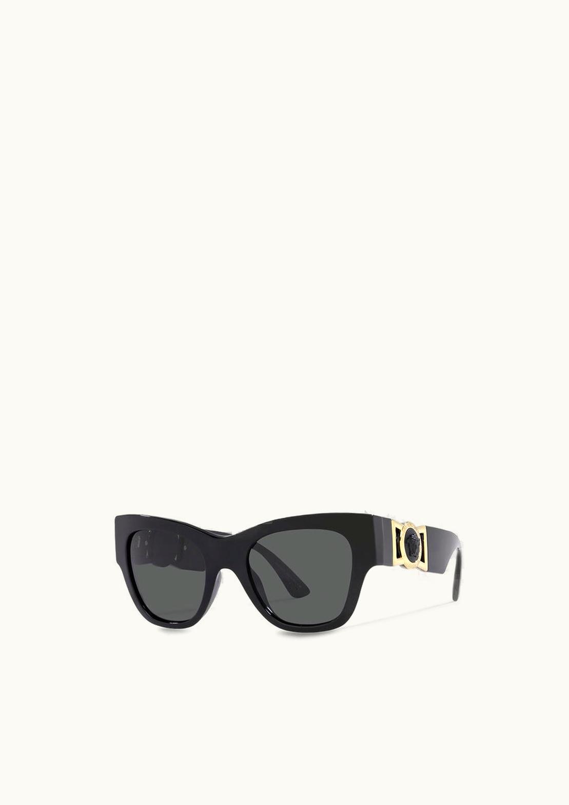Versace Versace Biggie Medusa Butterfly Sunglasses Acetate Black