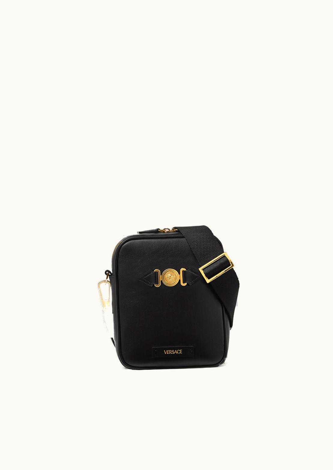 Versace Versace Medusa Biggie Crossbody Bag Black, Gold