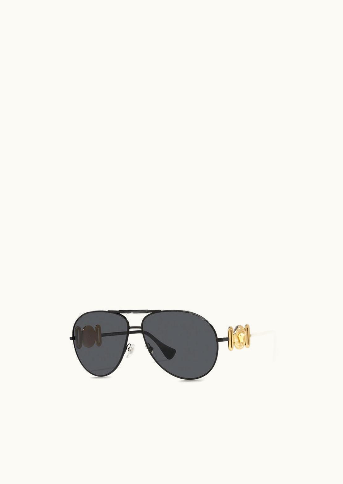 Versace Versace Aviator Medusa Biggie Sunglasses Black