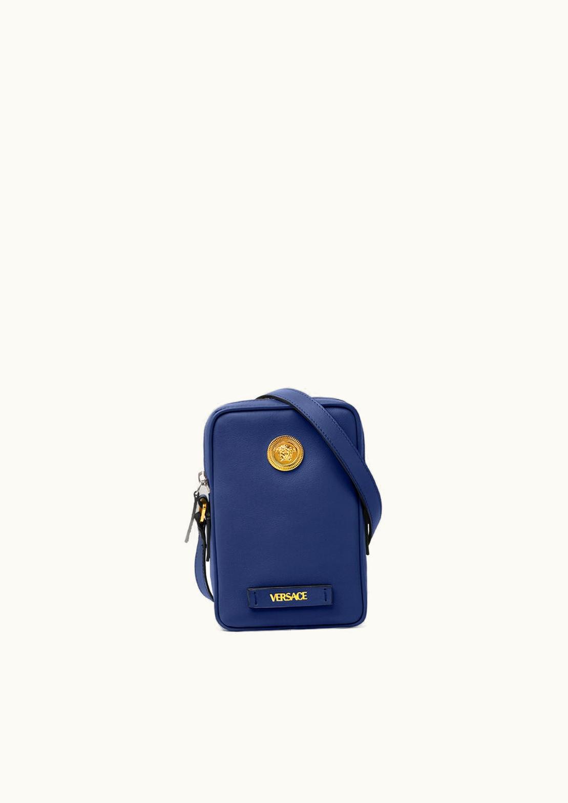 Versace Versace Medusa Biggie Small Crossbody Bag Blue