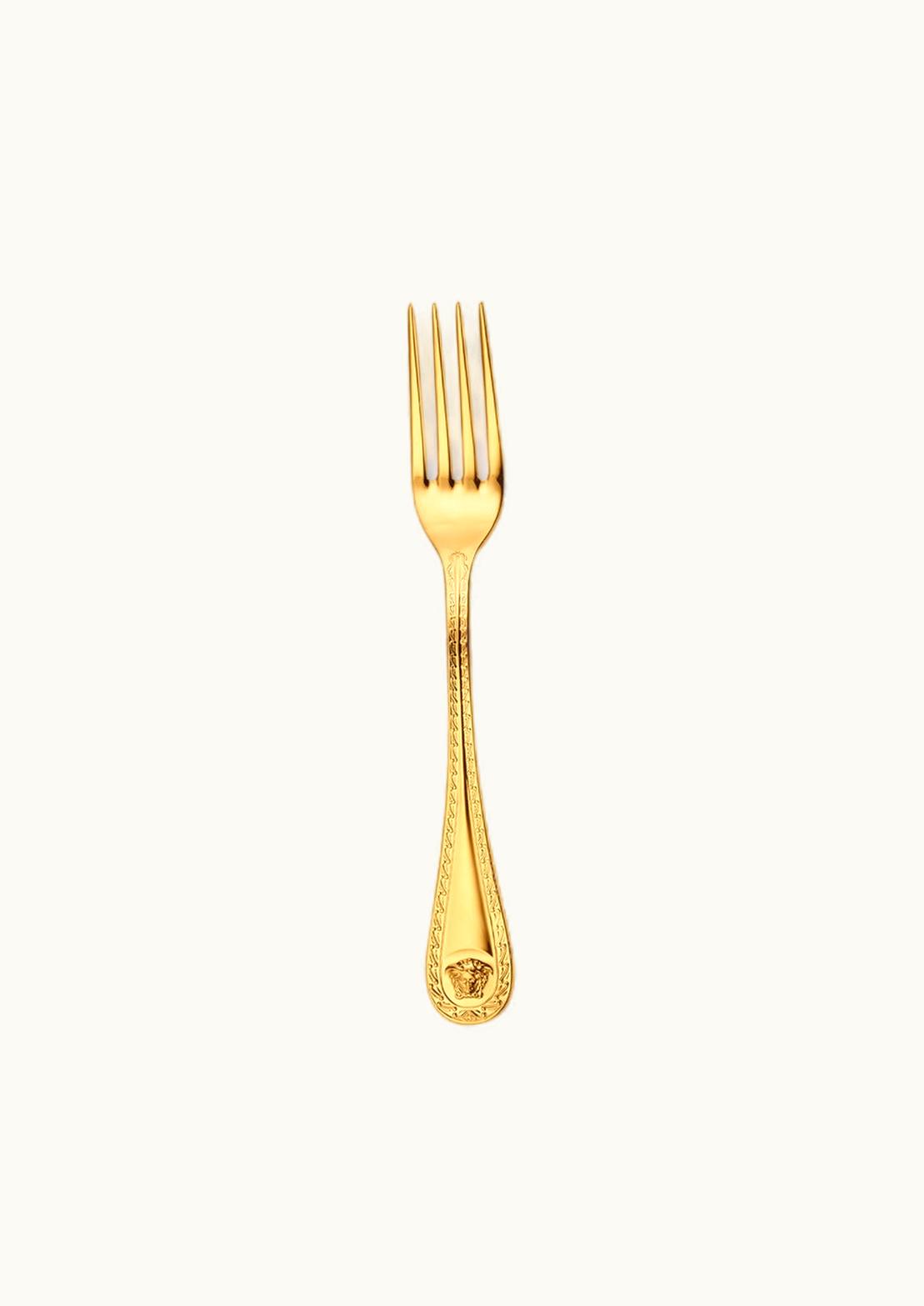 Versace Versace Medusa Cutlery Dessert Fork Gold
