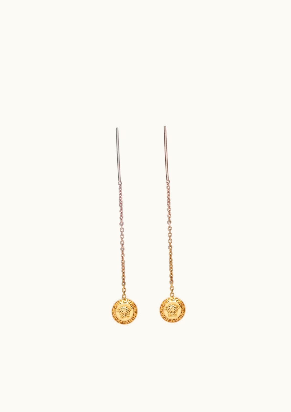 Versace Versace Medusa Drop Earrings Gold