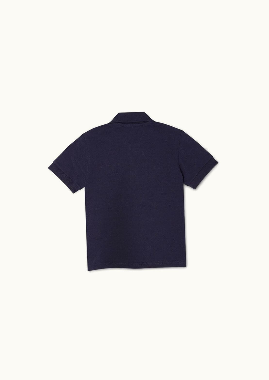 Versace Versace Medusa Embroidered Baby Polo Shirt Black, Blue