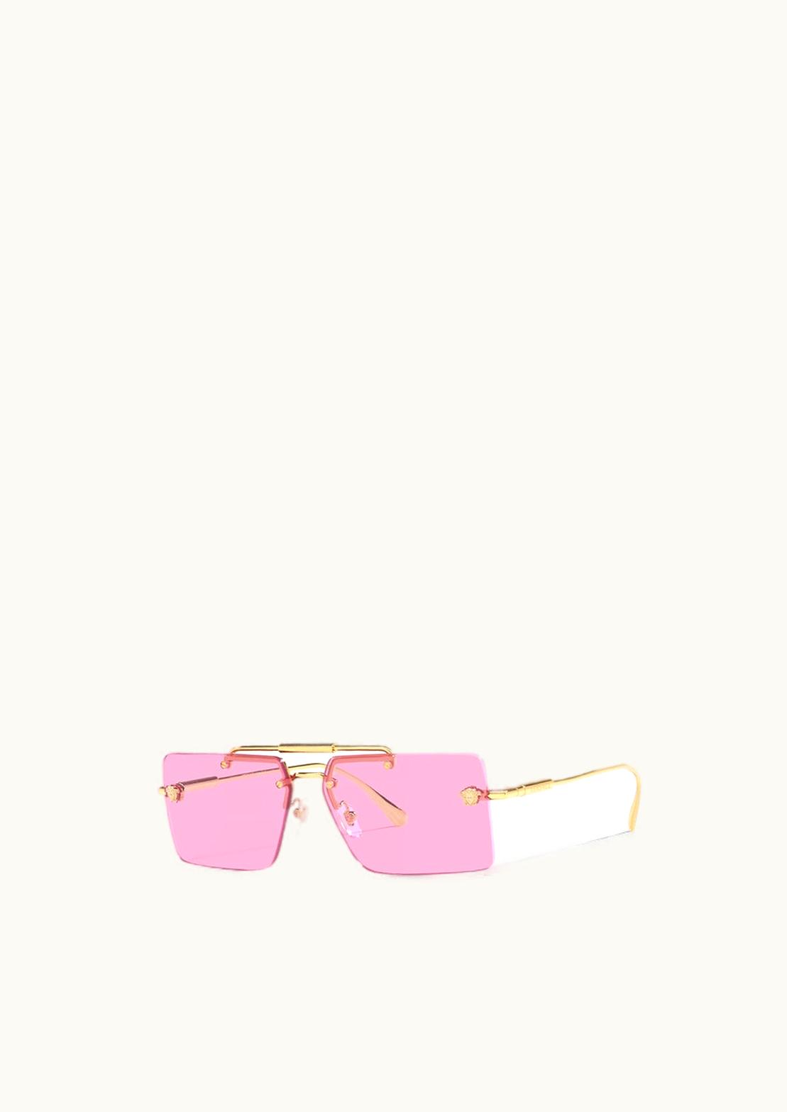 Versace Versace Medusa Glam Sunglasses Gold, Pink