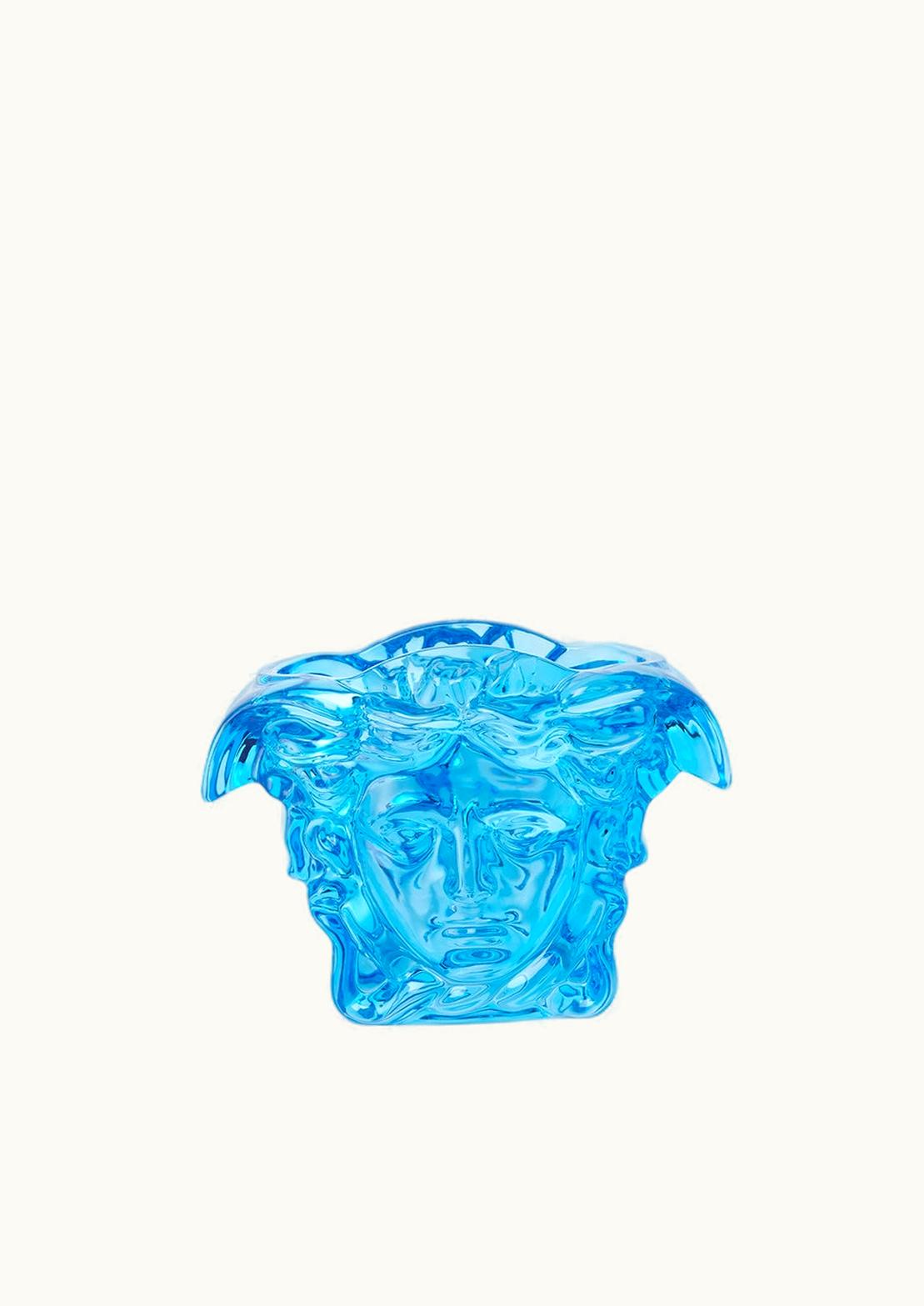 Versace Versace Medusa Grande Crystal Vase 19 CM Blue