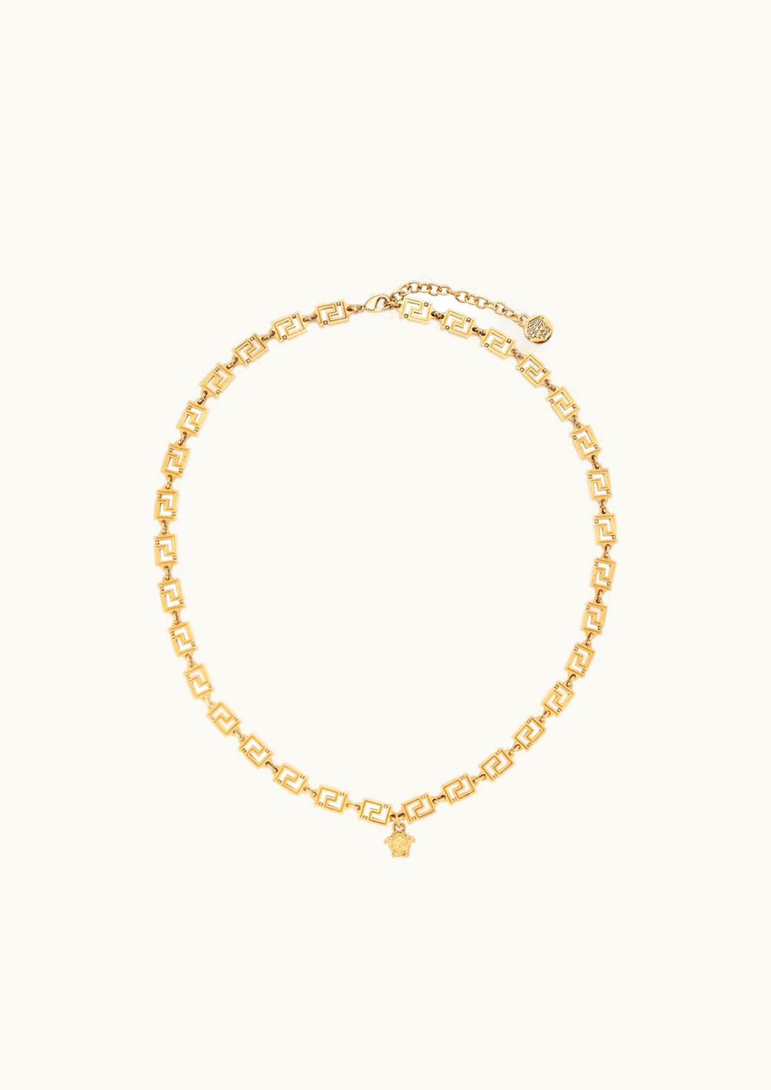 Versace Versace Medusa Greca Necklace Gold