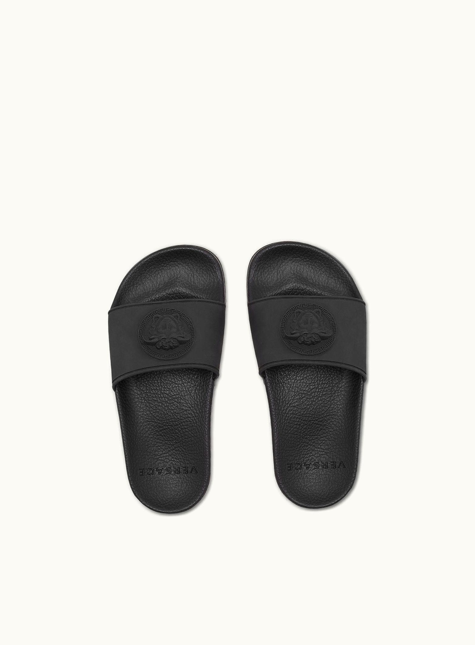 Versace Versace Medusa Junior Pool Sliders Black