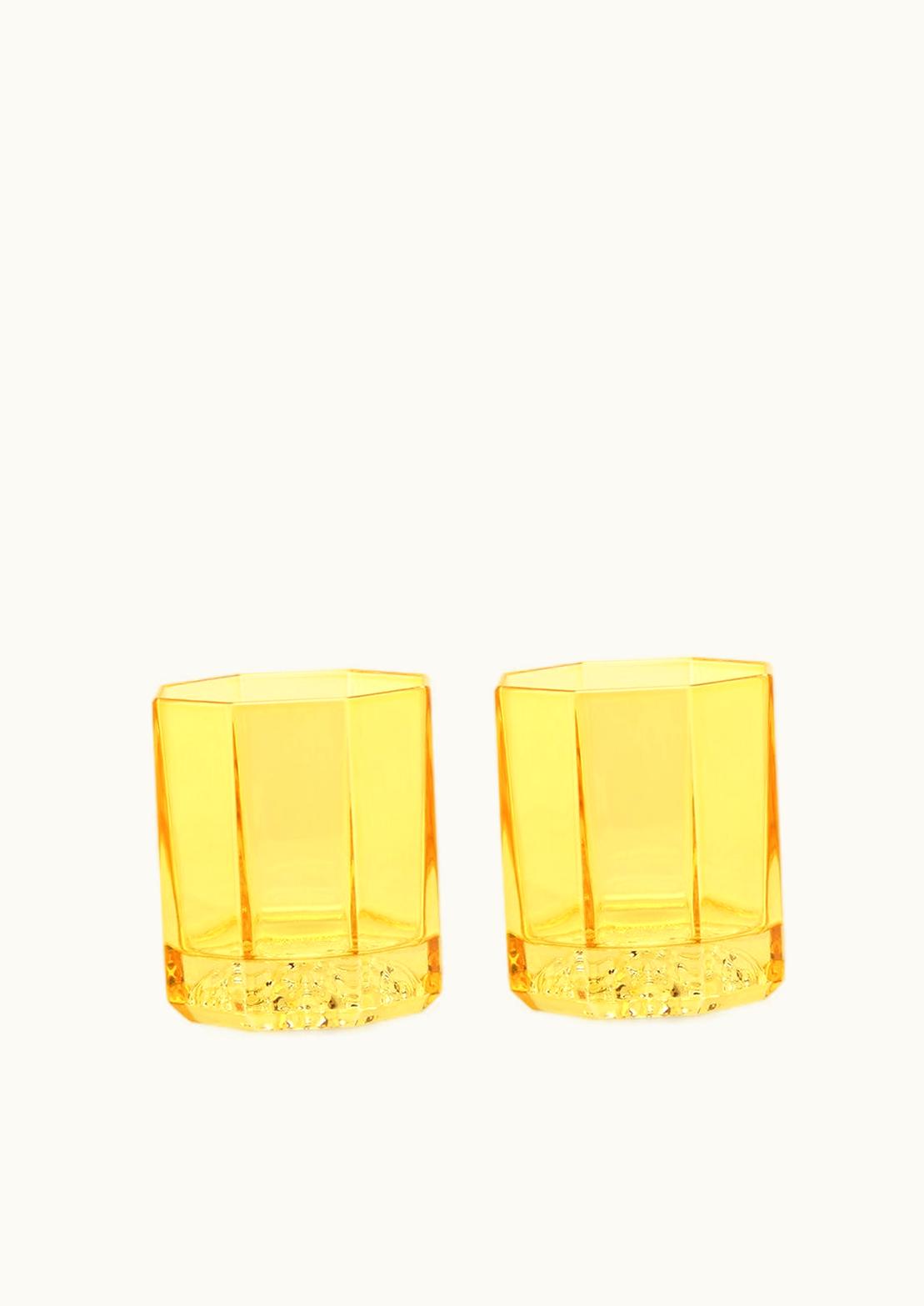 Versace Versace Medusa Lumière Rhapsody Set 2 Whiskey Glasses Gold