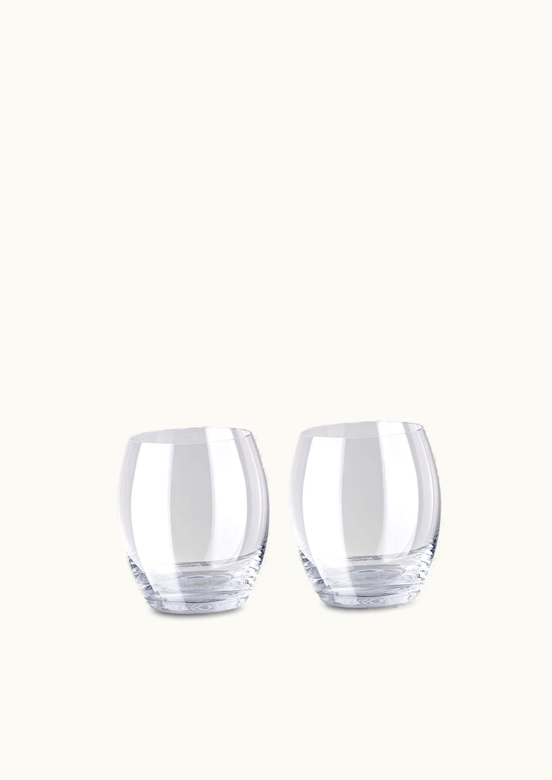 Versace Versace Medusa Lumiére Set 2 Whiskey Glasses Black