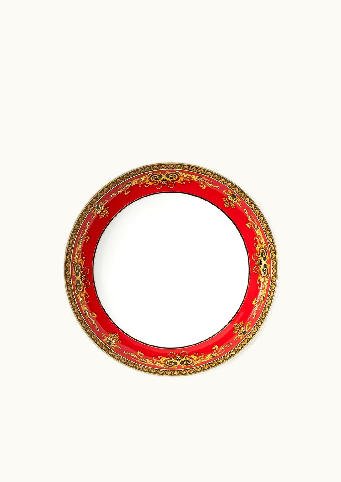 Versace Versace Medusa Red Deep Plate 21, 5 CM Print