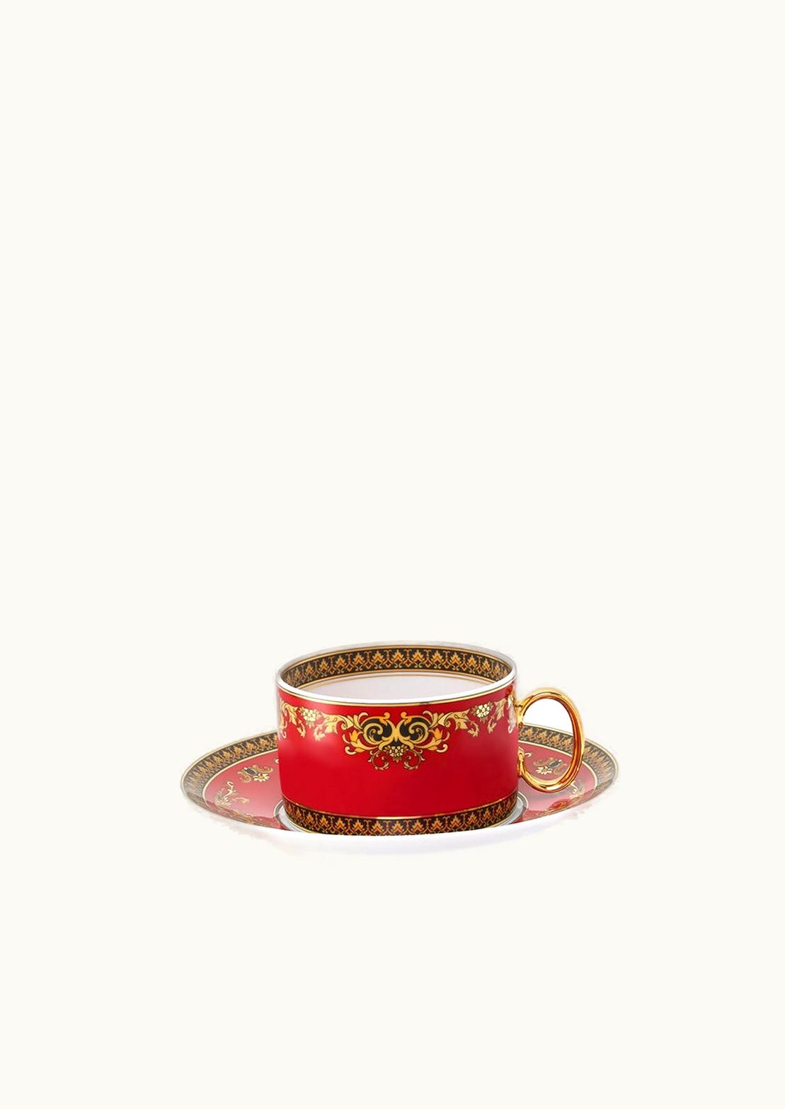 Versace Versace Medusa Red Tea Set Print