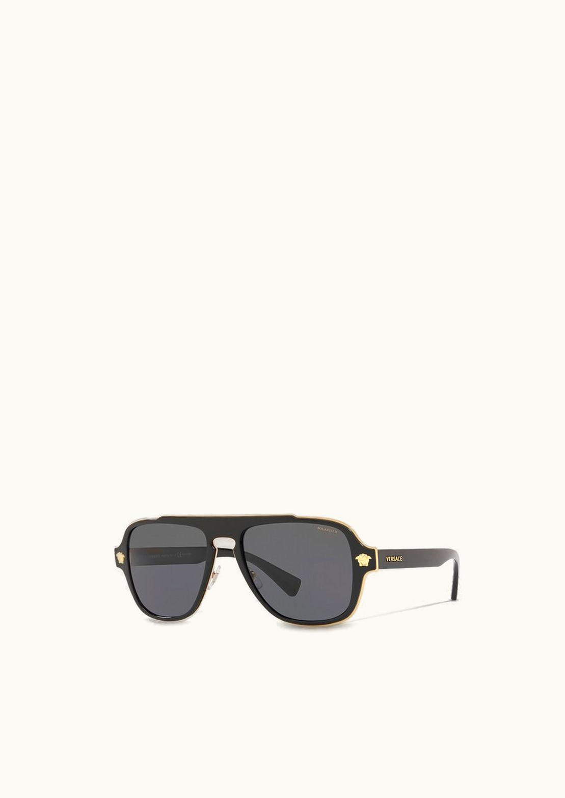 Versace Versace Medusa Retro Charm Sunglasses Black