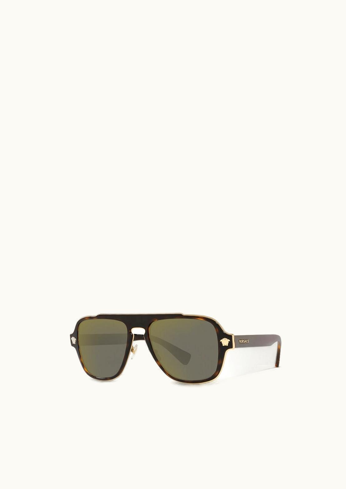 Versace Versace Medusa Retro Charm Sunglasses Havana