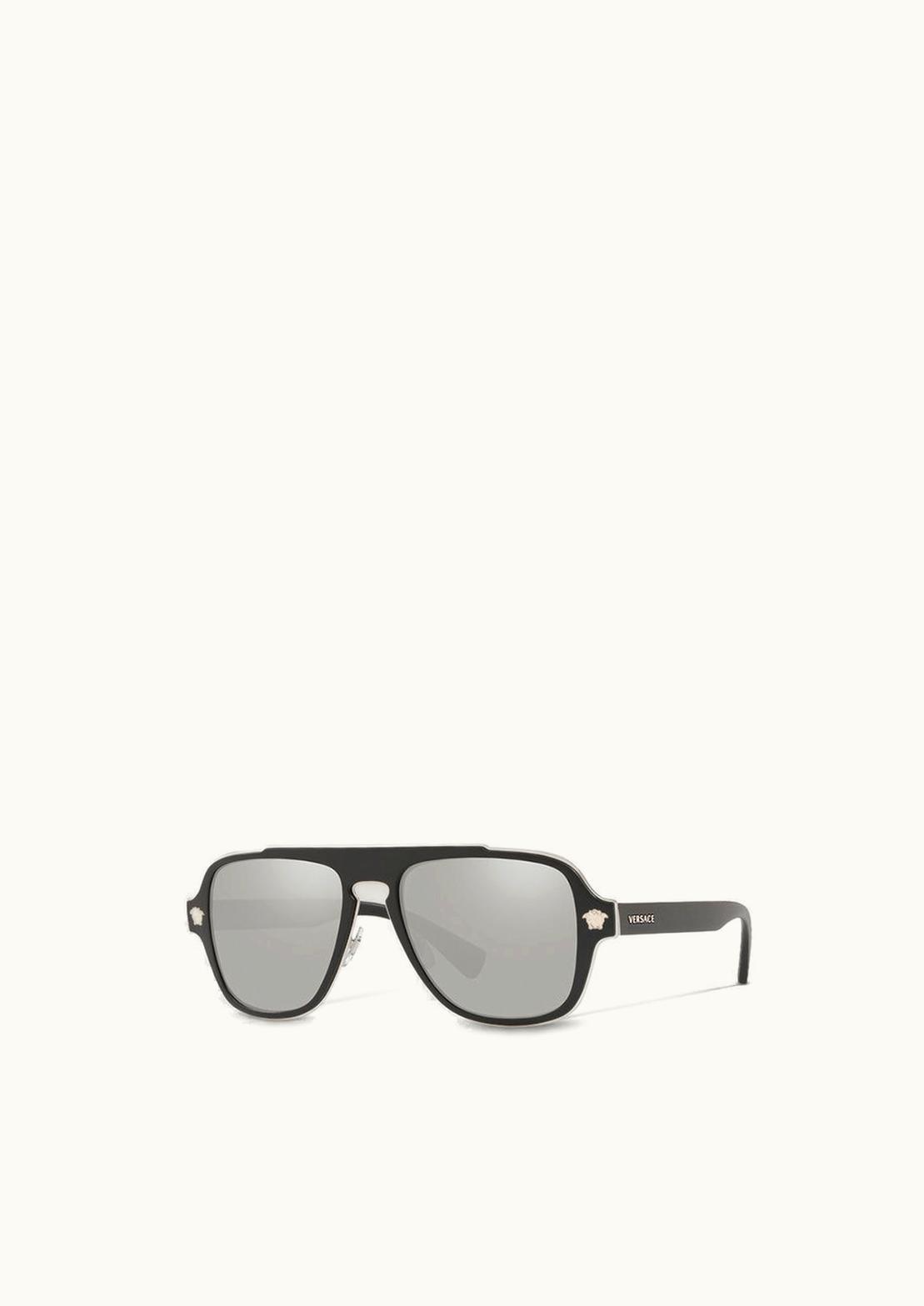 Versace Versace Medusa Retro Charm Sunglasses Silver