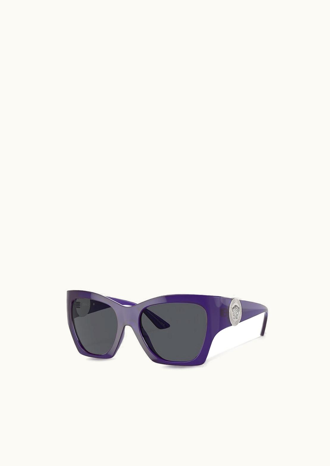 Versace Versace Medusa Runway Squared Sunglasses Purple
