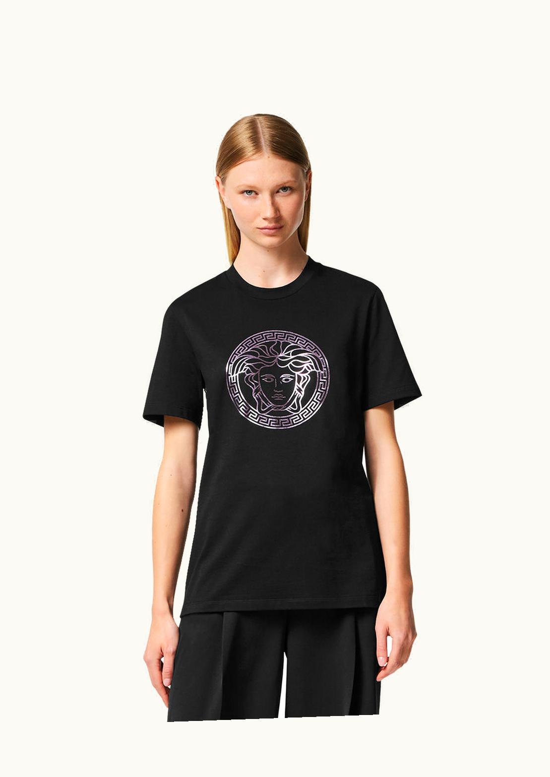 Versace Versace Medusa T-Shirt Black, Pink