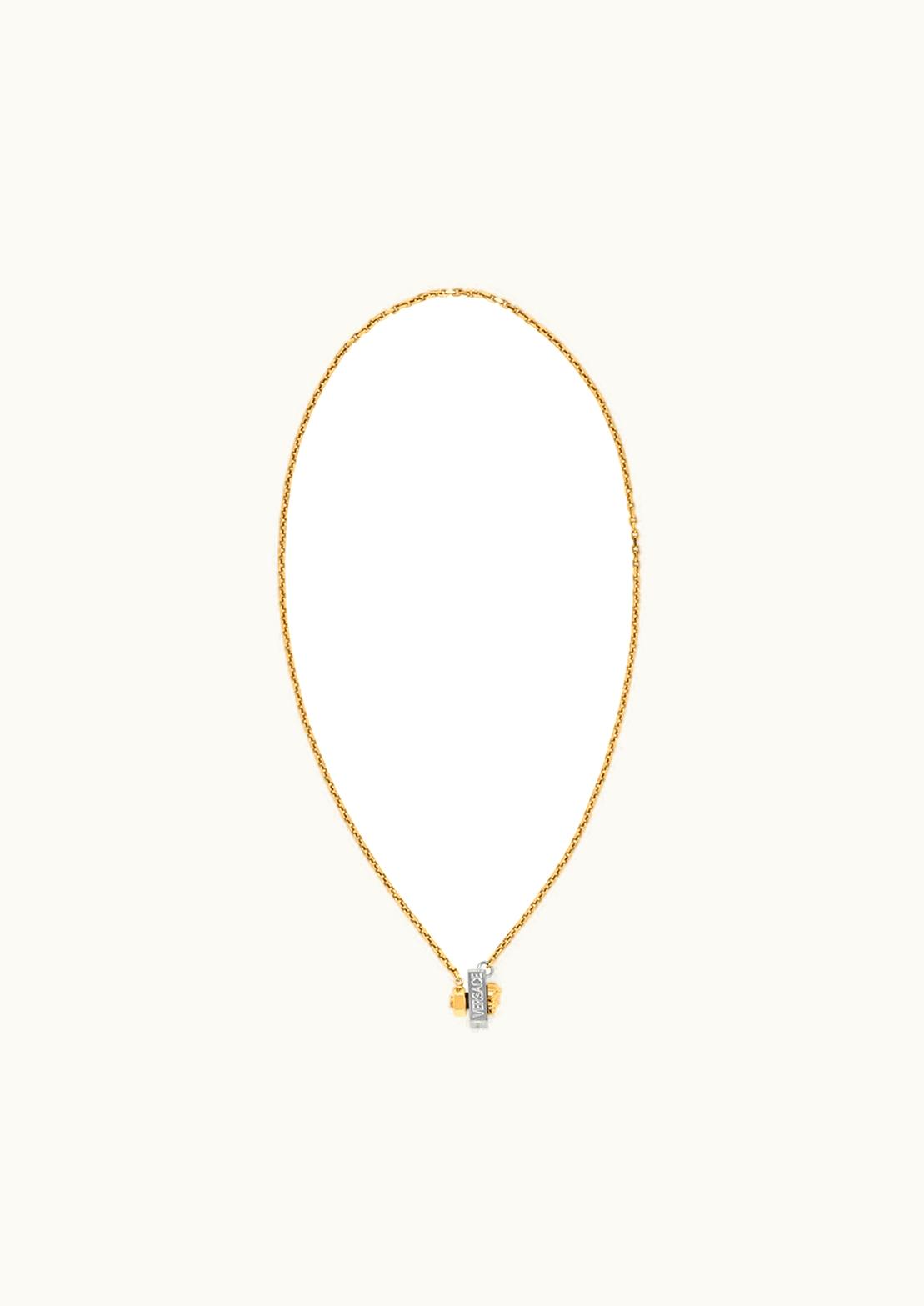 Versace Versace Nuts & Bolts Necklace Gold, Silver