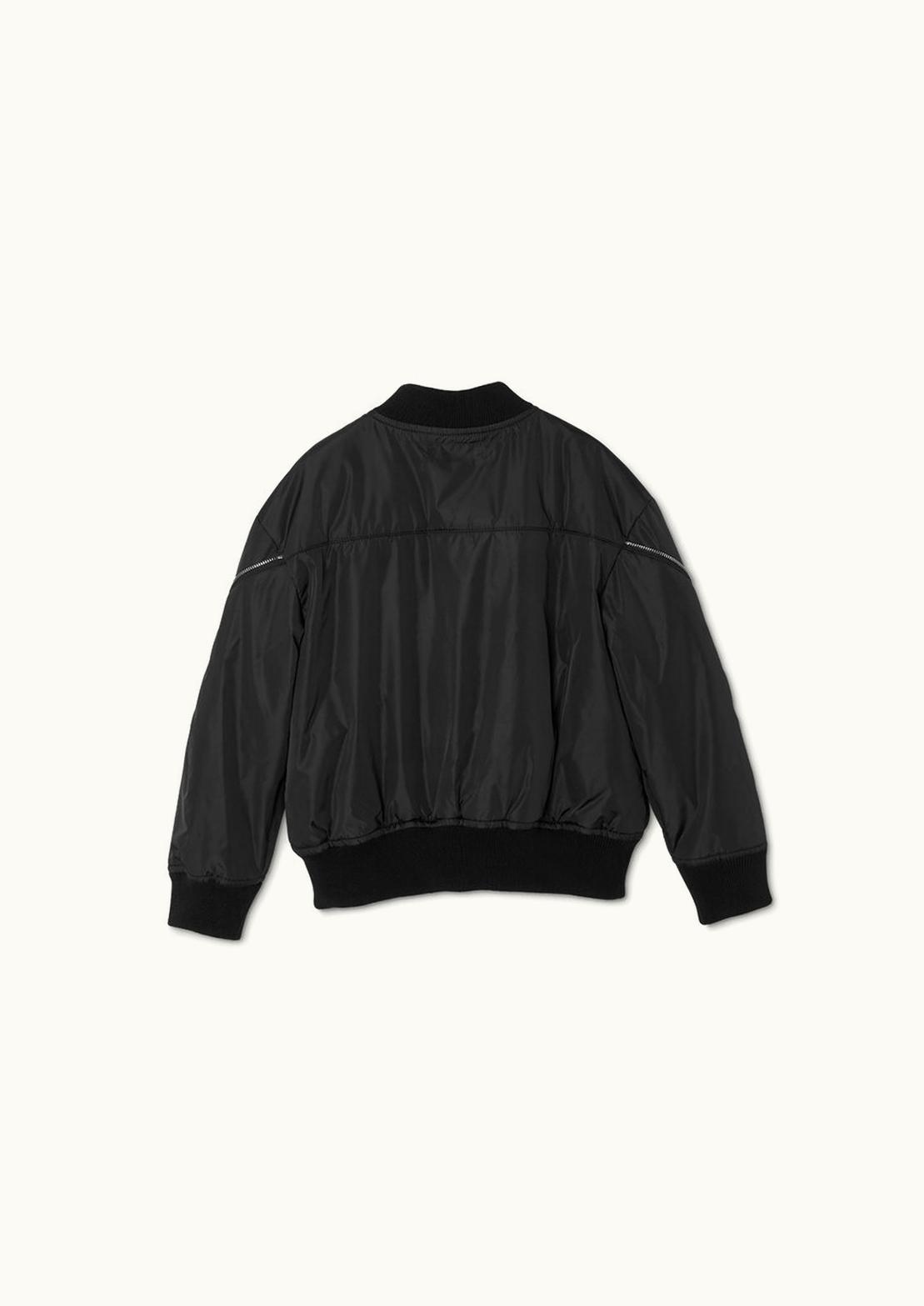 Versace Versace Nylon Kids Bomber Jacket Black