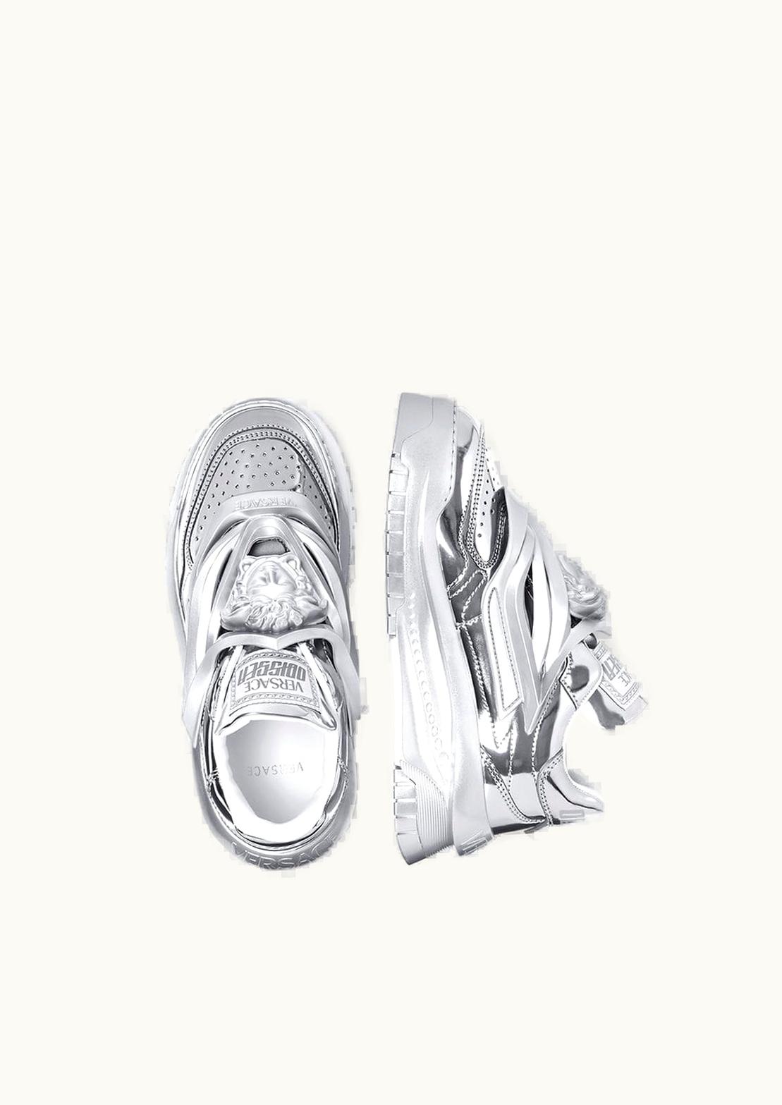 Versace Versace Odissea Slip-On Trainers Silver