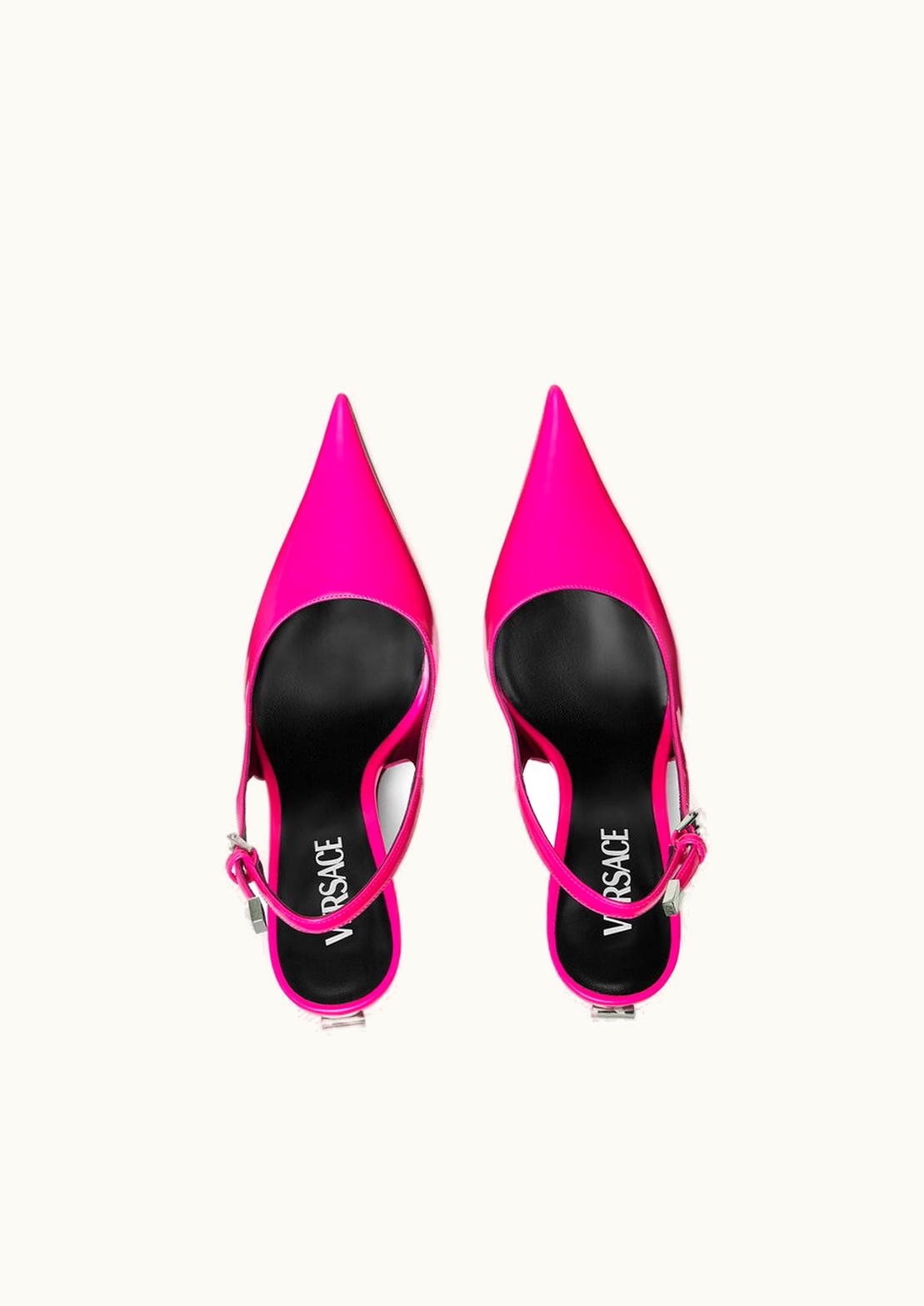 Versace Versace Pin-Point Slingback Pumps Pink