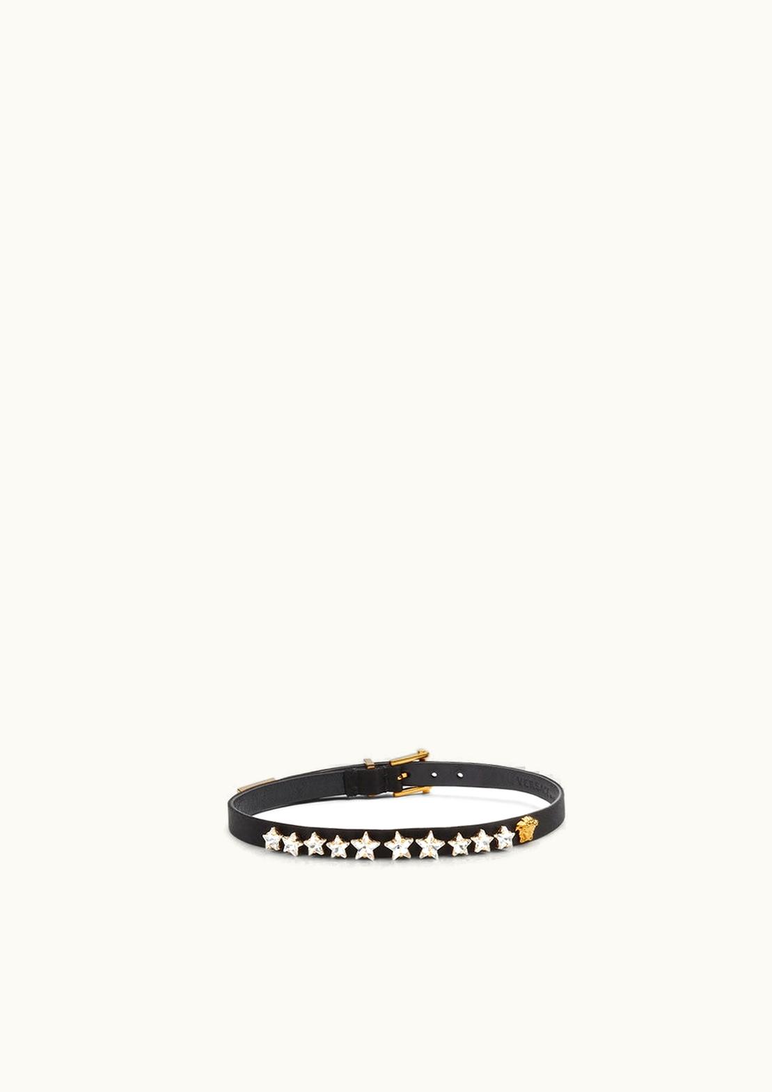 Versace Versace Satin Crystal Star Choker Black