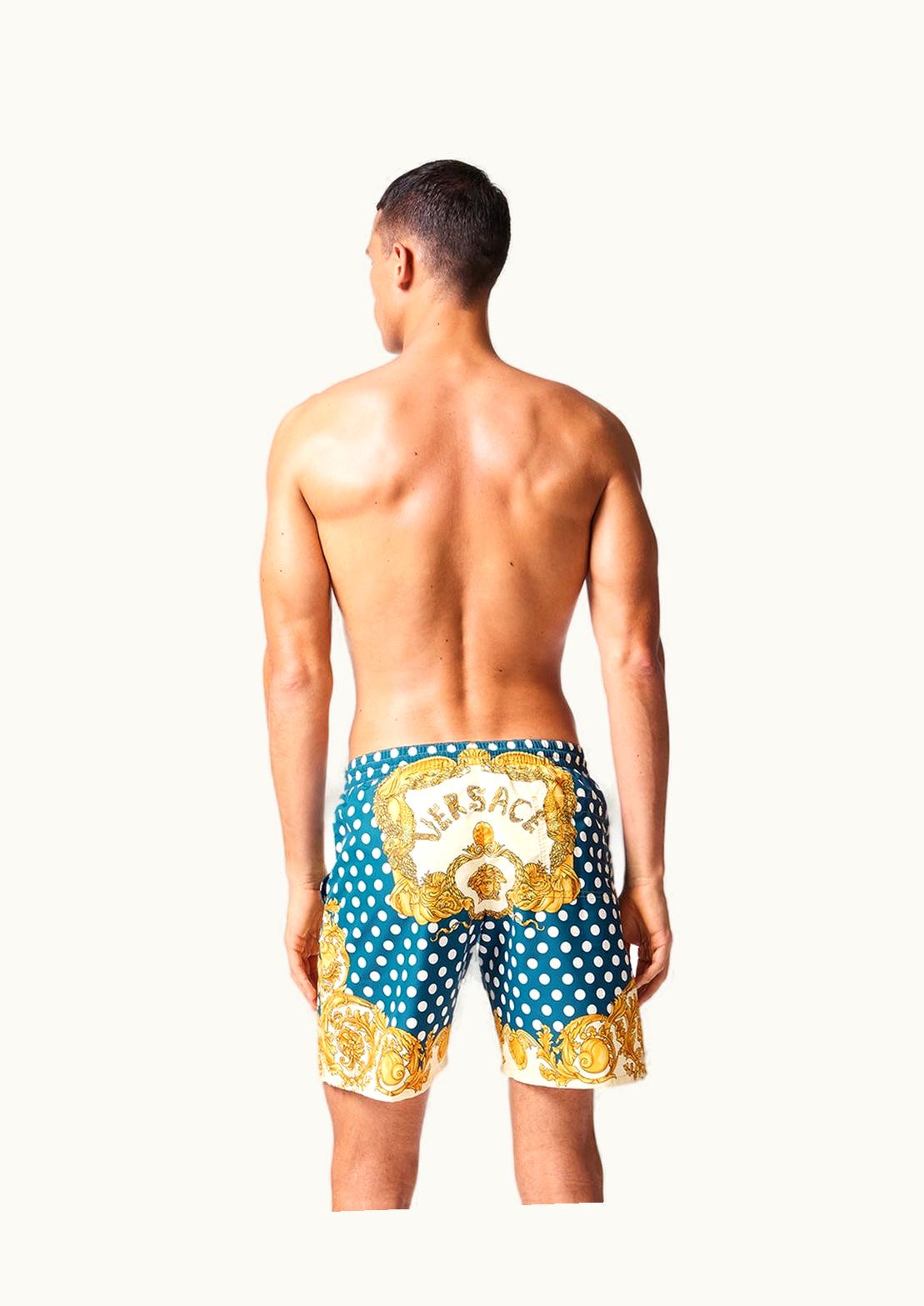 Versace Versace Seashell Baroque Boardshorts Print