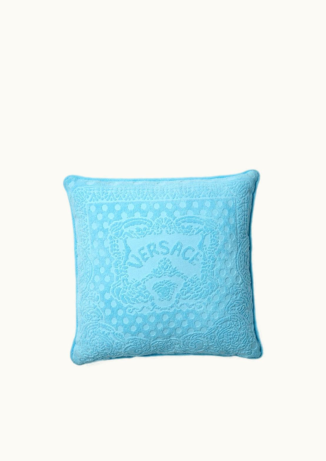 Versace Versace Seashell Baroque Double-Face Cushion Blue