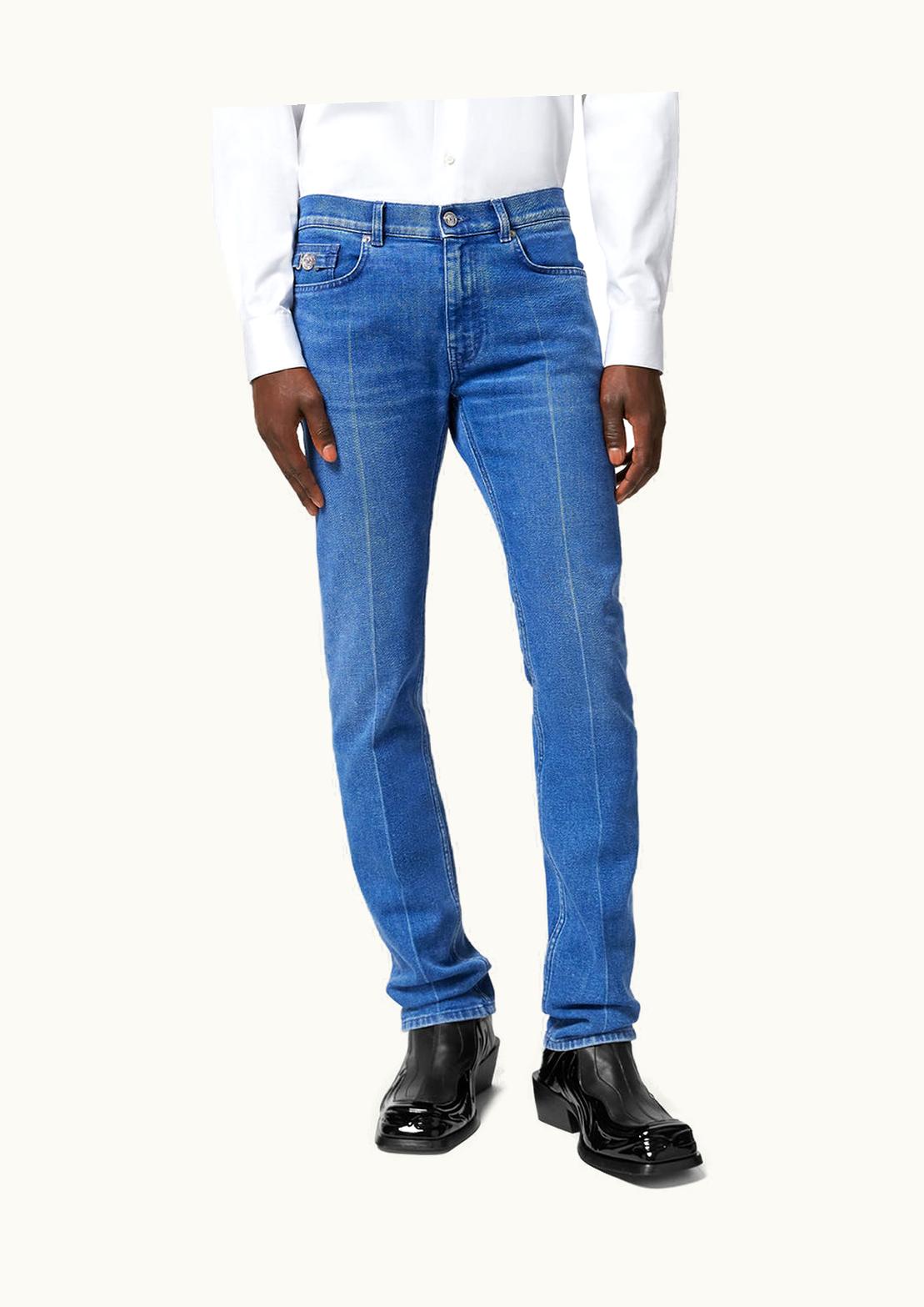 Versace Versace Slim-Fit Tailored Jeans Blue