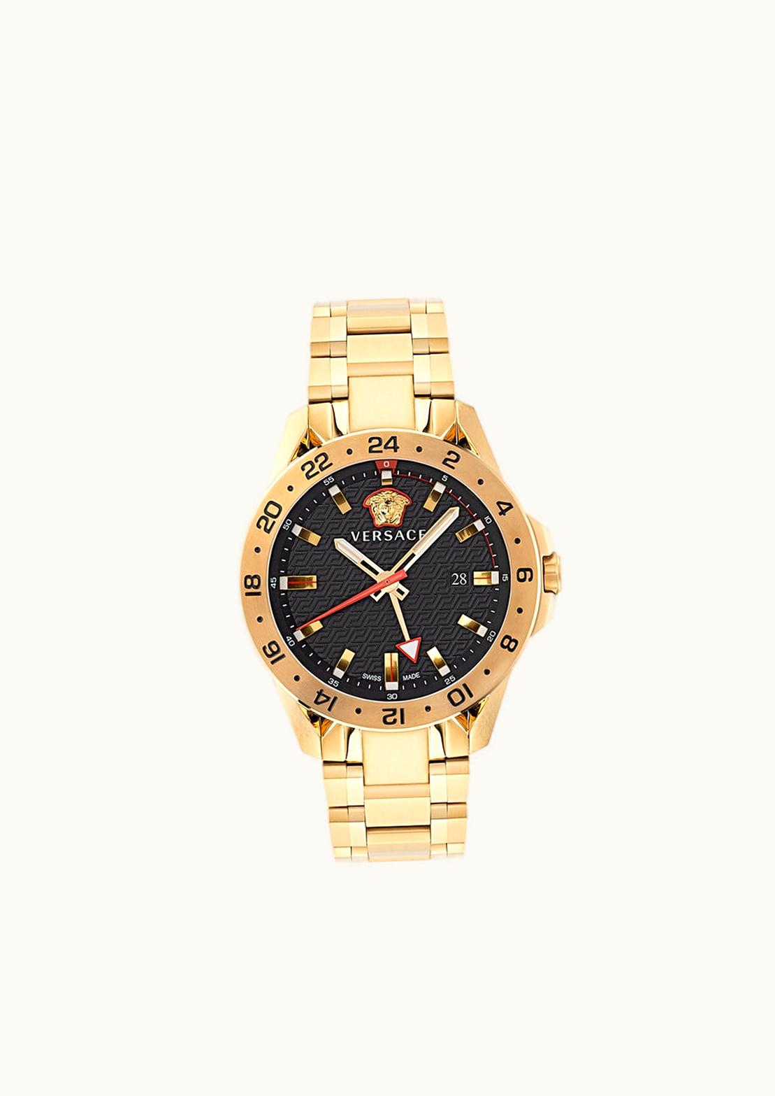Versace Versace Sport Tech Gmt Watch Gold