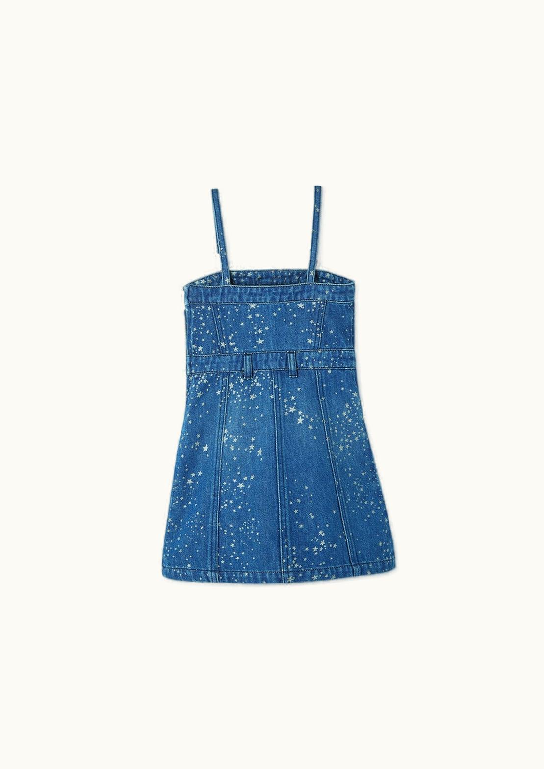 Versace Versace Starlight Kids Denim Dress Blue