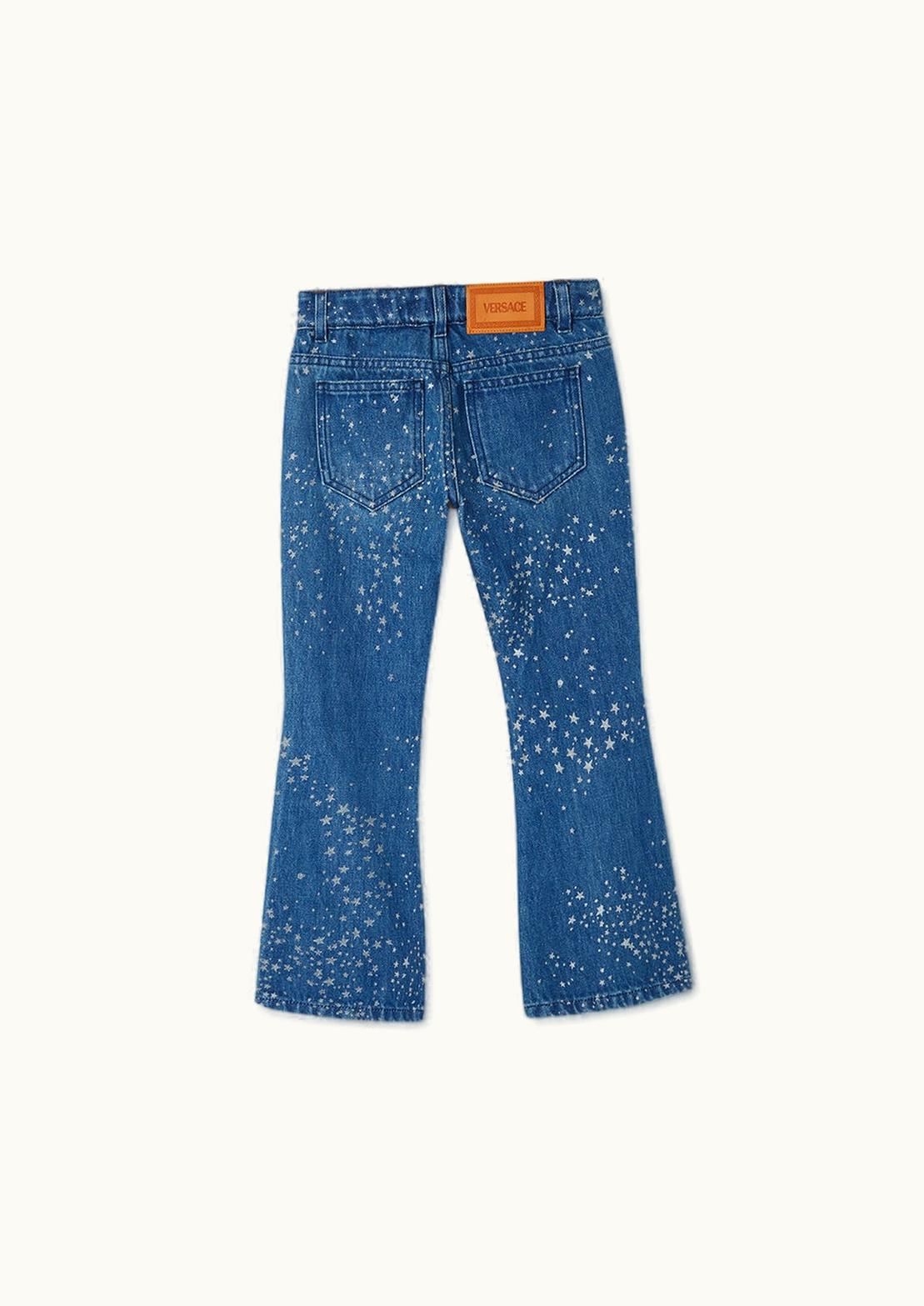 Versace Versace Starlight Kids Flared Jeans Blue