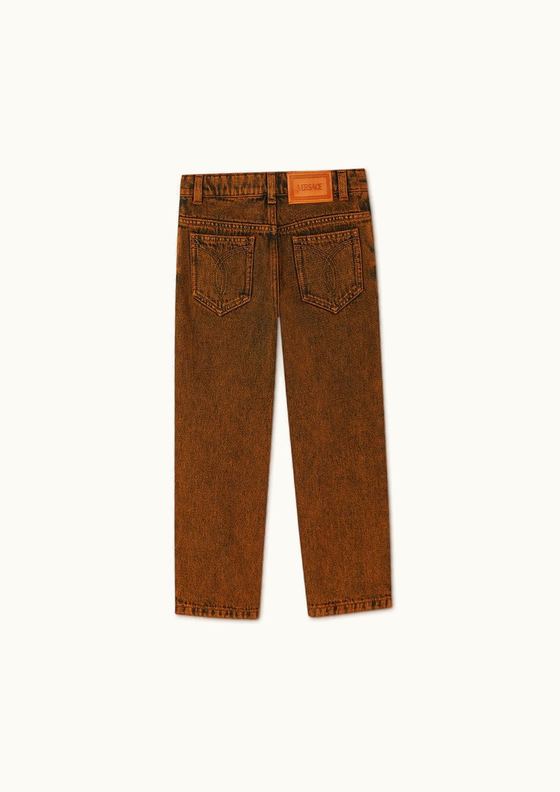 Versace Versace Stonewashed Kids Jeans Beige