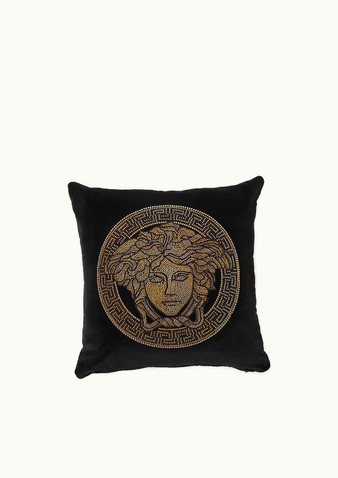 Versace Versace Studded Icon Cushion 45 CM Black