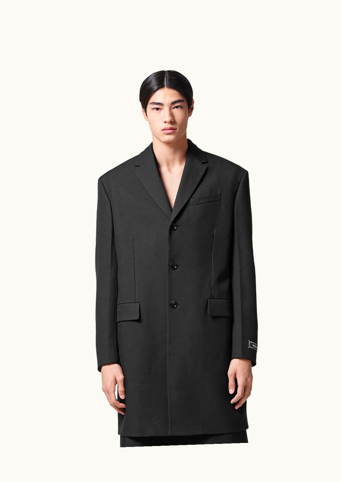 Versace Versace Tailored Single-Breasted Coat Black