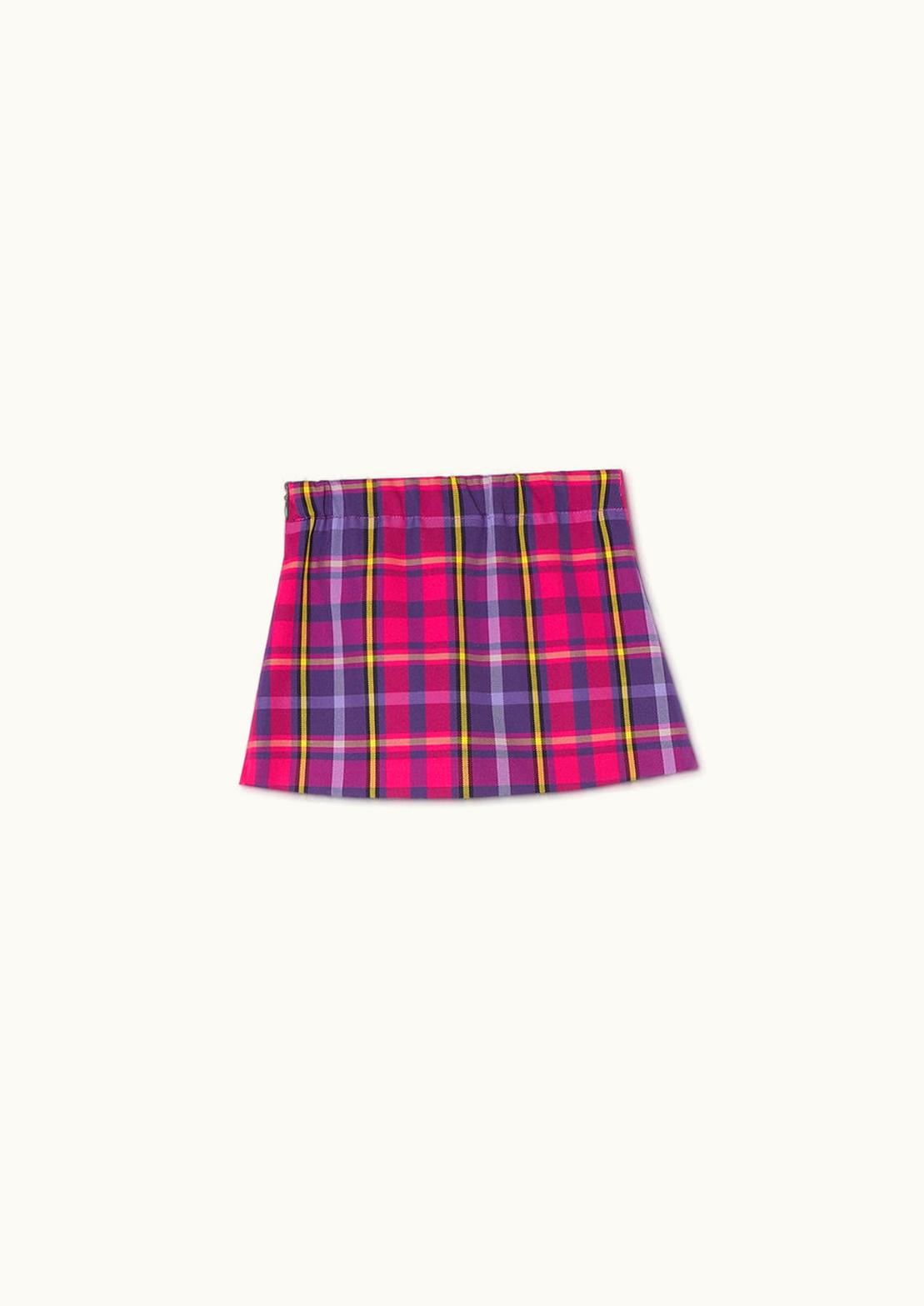 Versace Versace Tartan Baby Bow Skirt Pink