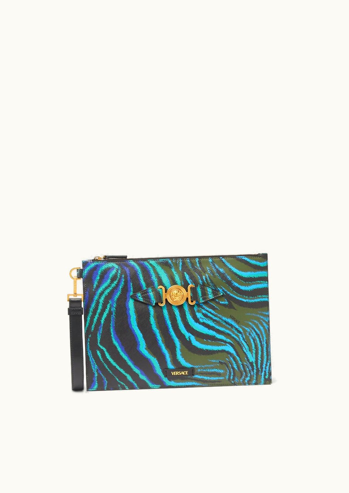 Versace Versace Tiger Medusa Biggie Pouch Multicolor