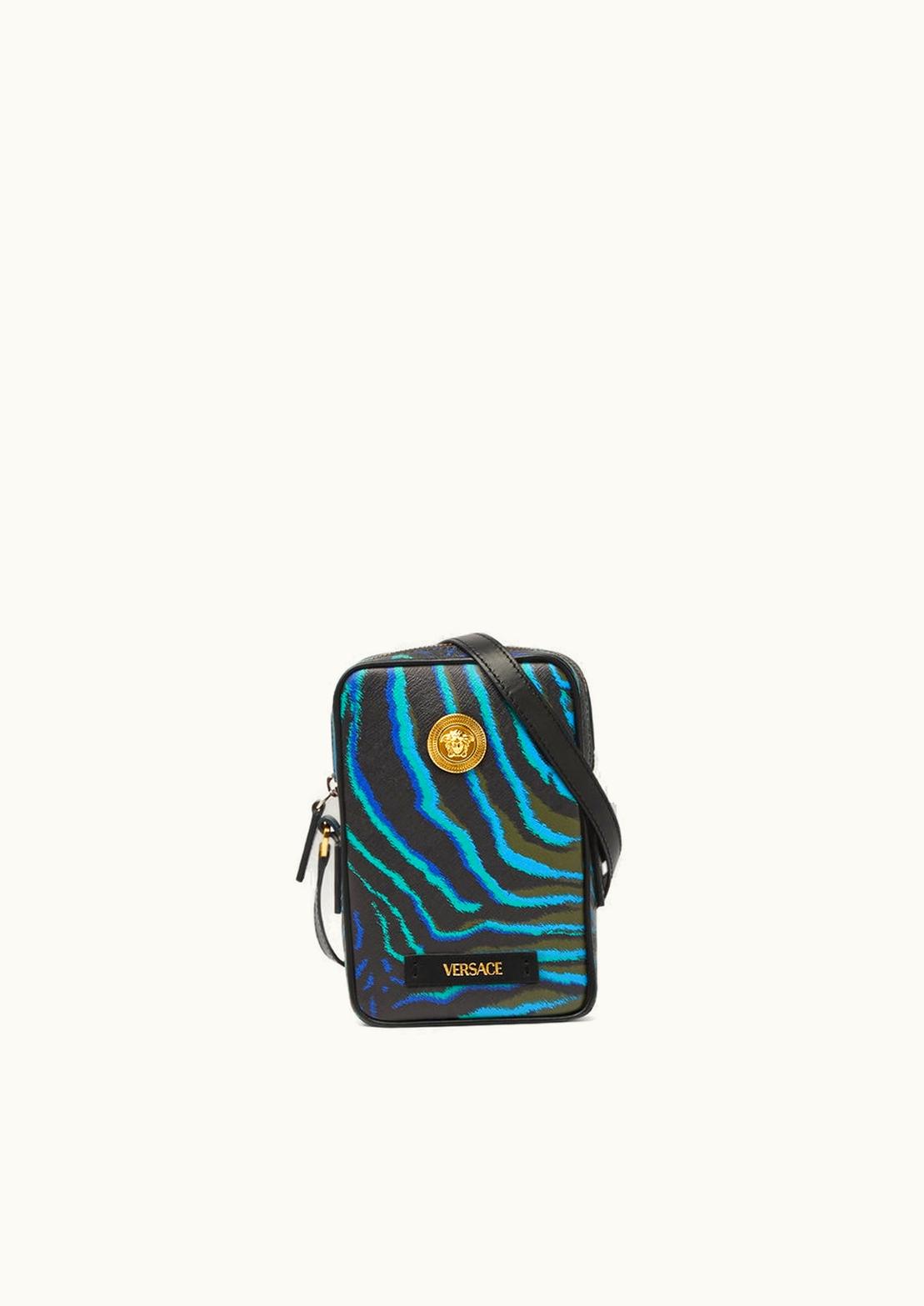 Versace Versace Tiger Medusa Biggie Small Crossbody Bag Multicolor
