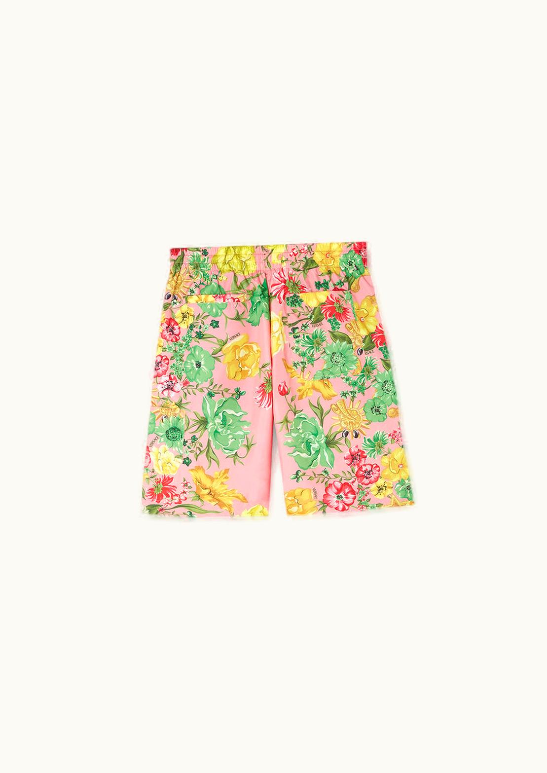 Versace Versace Tiger Wildflower West Shorts Pink