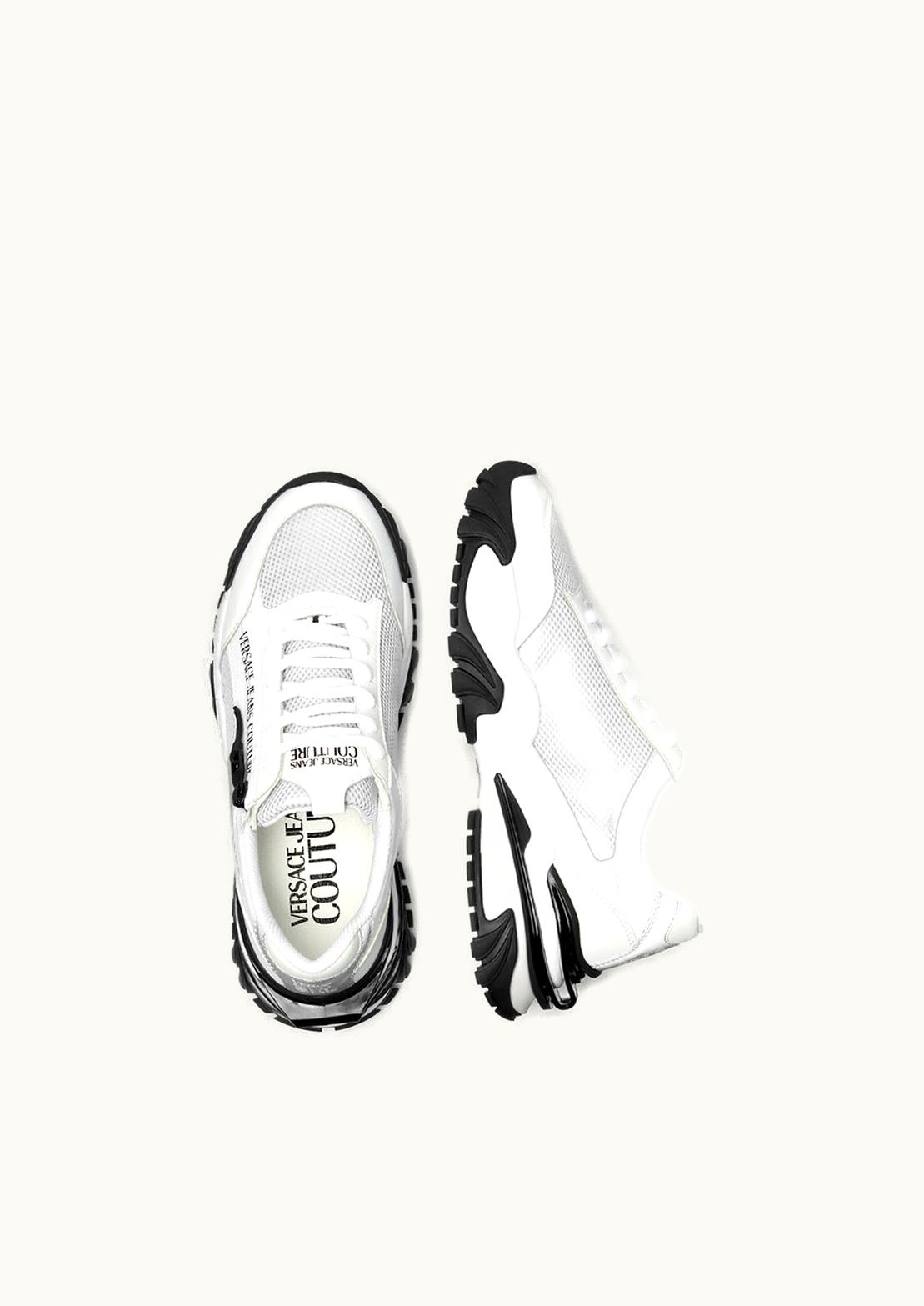 Versace Versace Trail Trek Trainers White, Print - Versace Trail Trek Trainers Lace-Up White