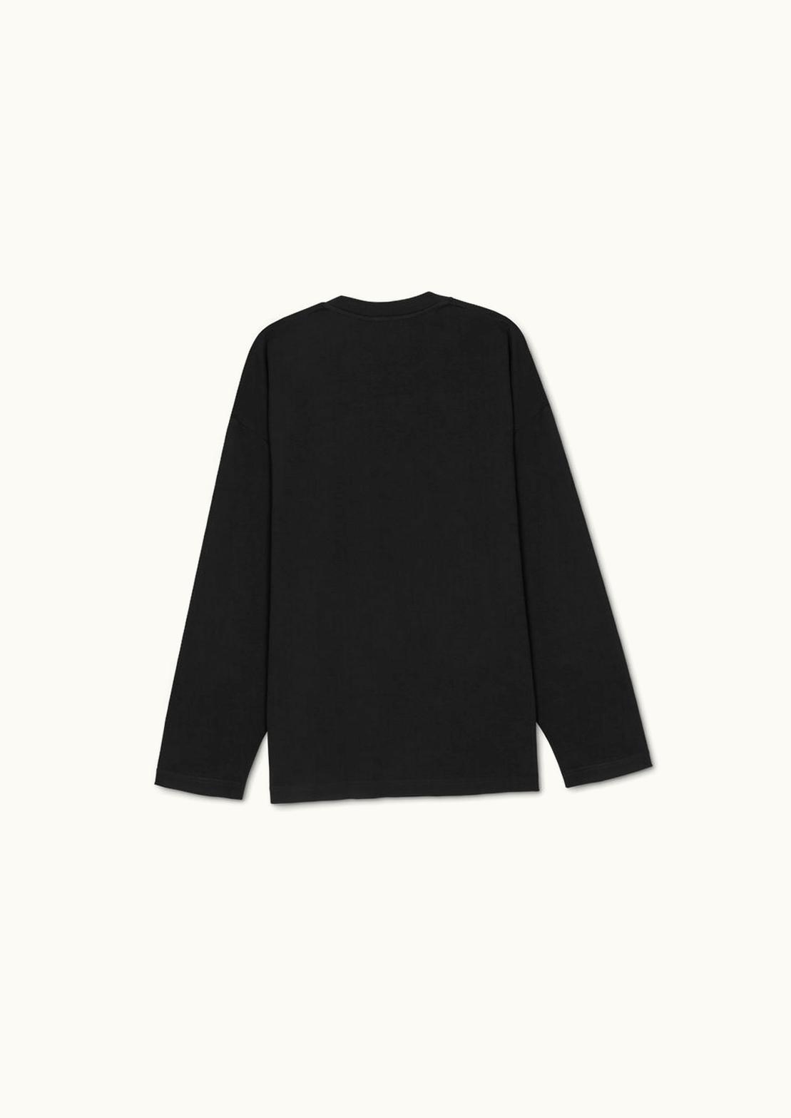 Versace Versace V-Emblem Long-Sleeved T-shirt Black, Print