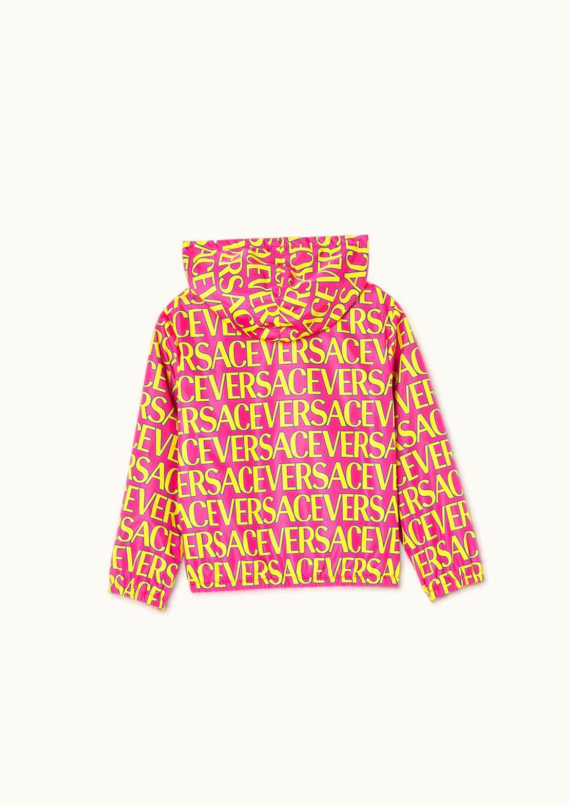 Versace Versace Allover Baby Jacket Purple, Orange