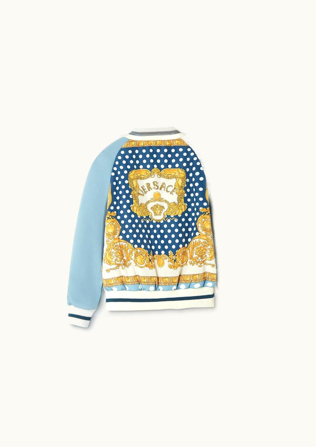 Versace Versace Allover Kids Bomber Jacket Print
