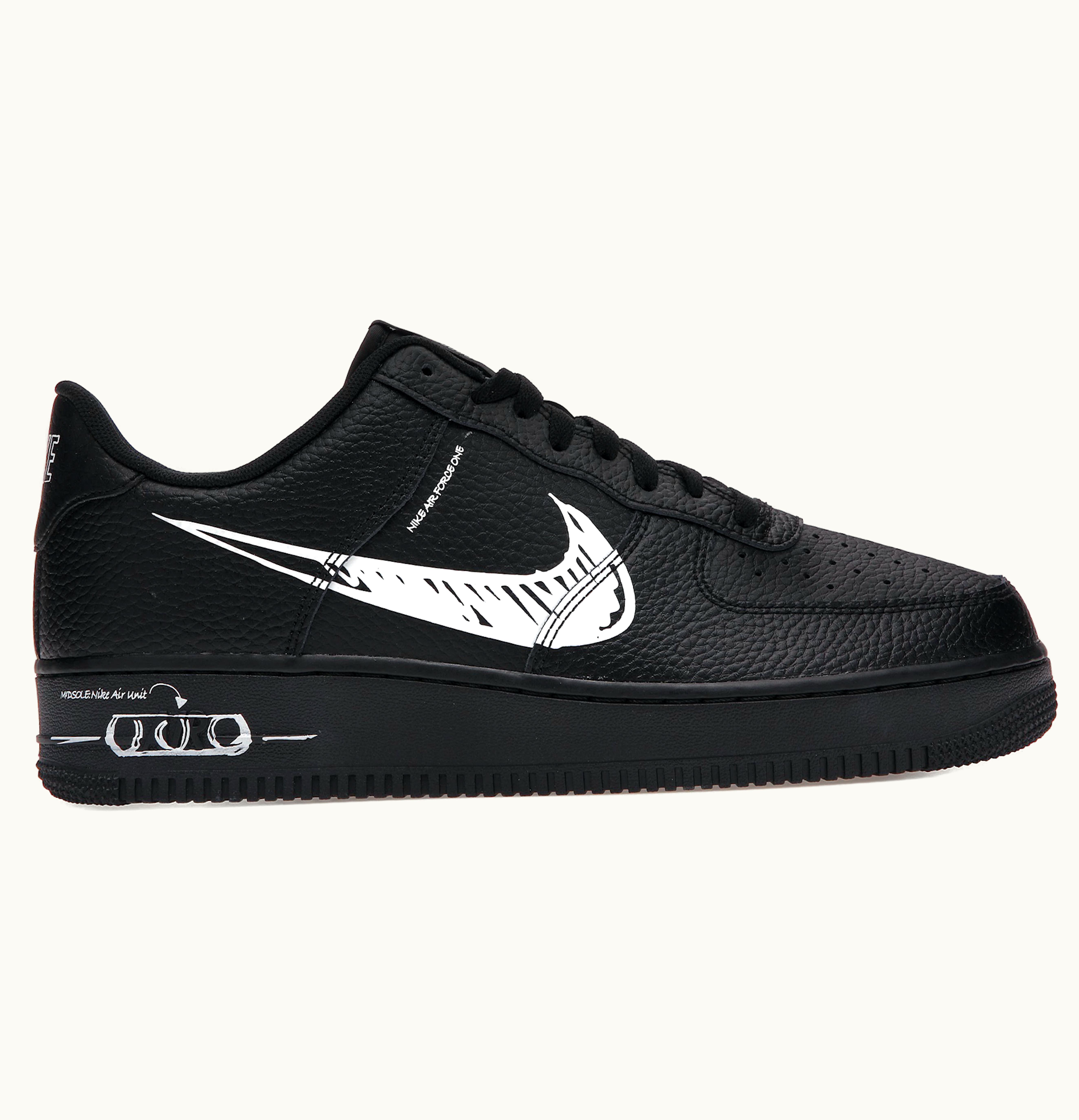 Nike Nike Air Force 1 Low Sketch Black