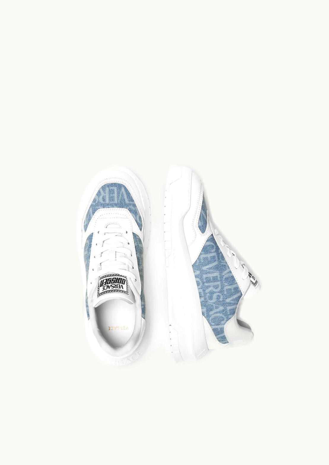 Versace Versace Allover Odissea Sneakers White