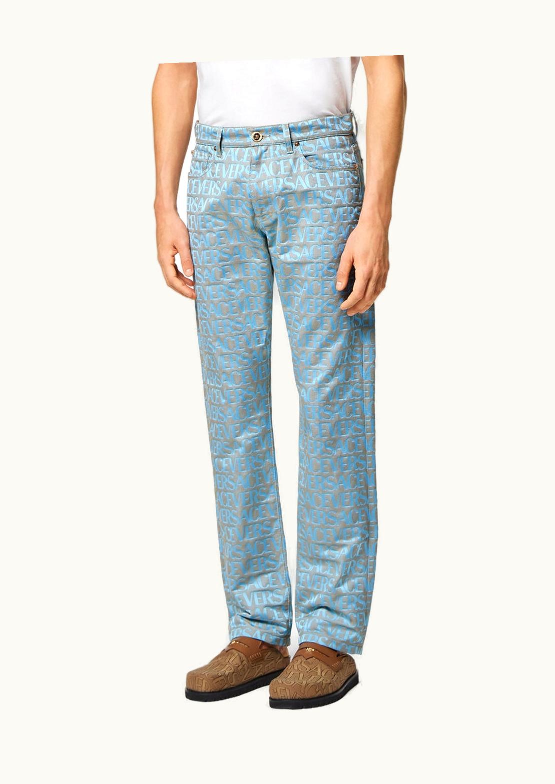 Versace Versace Allover Regular-Fit Jeans Print
