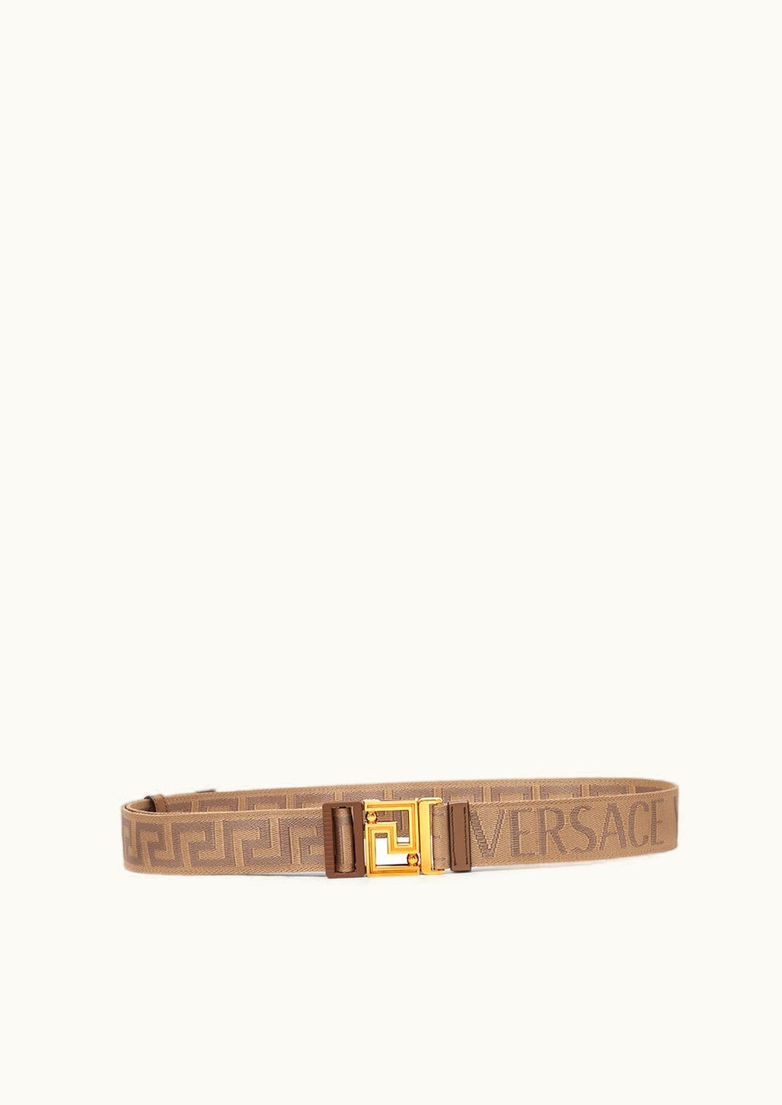 Versace Versace Allover Reversible Belt Brown