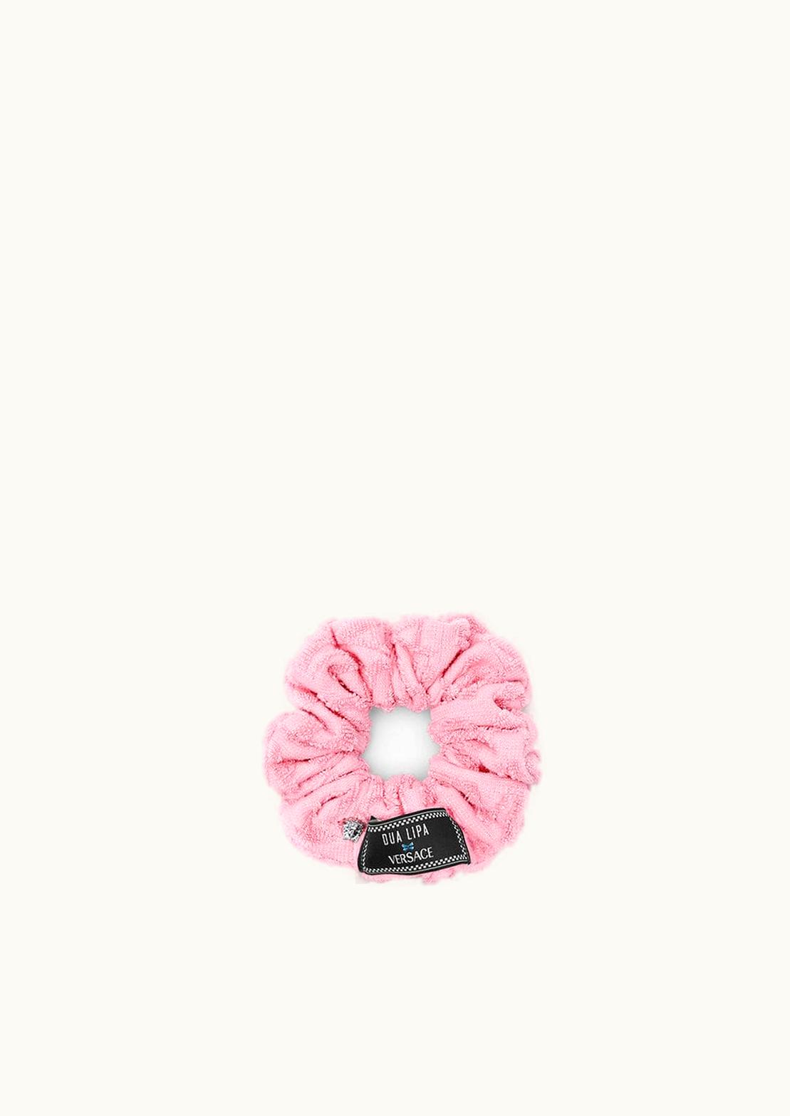 Versace Versace Allover Towel Scrunchie Pink