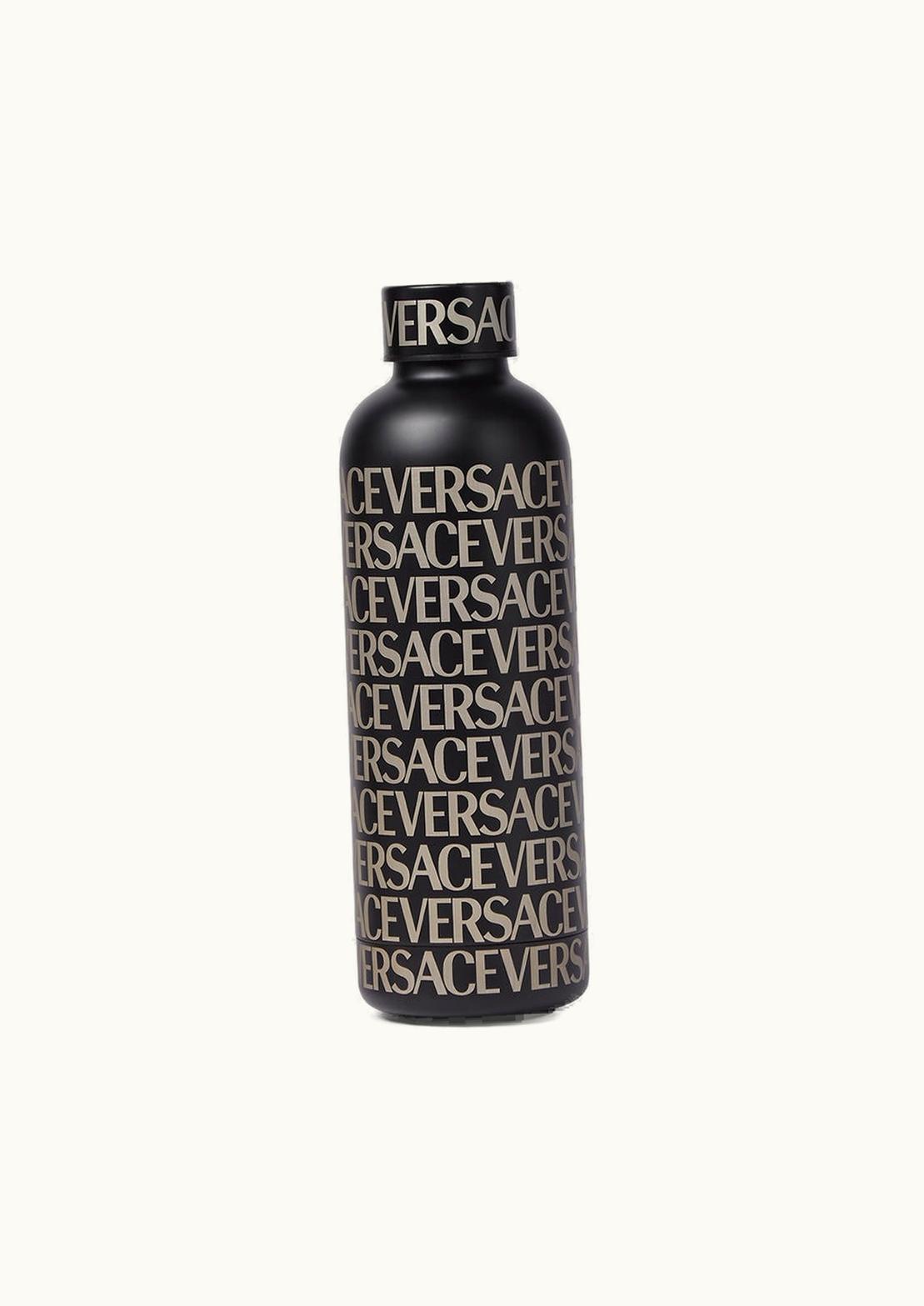 Versace Versace Allover Water Bottle Black